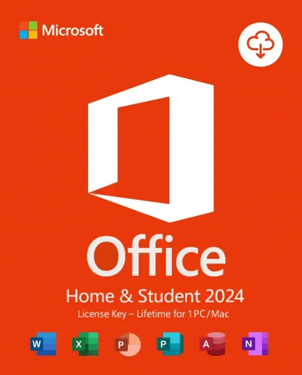 Microsoft Office Home & Student 2024 License Key – Lifetime for 1 PC/Mac