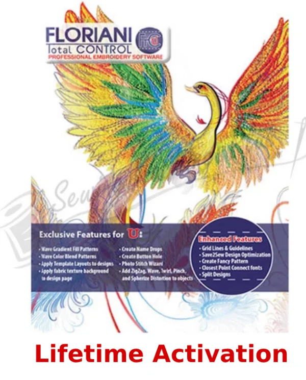 Floriani Total Control Embroidery Software