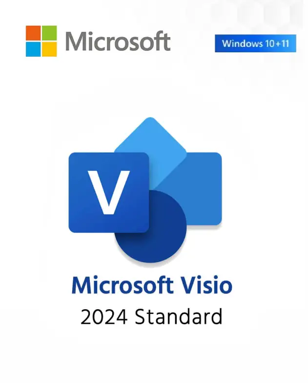 Microsoft Visio Standard 2024 License Key – Lifetime Activation, 1 PC